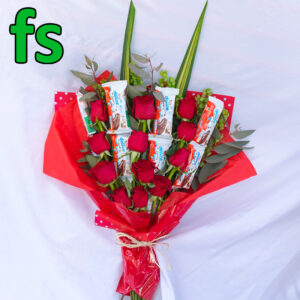 Ramo de rosas y delice